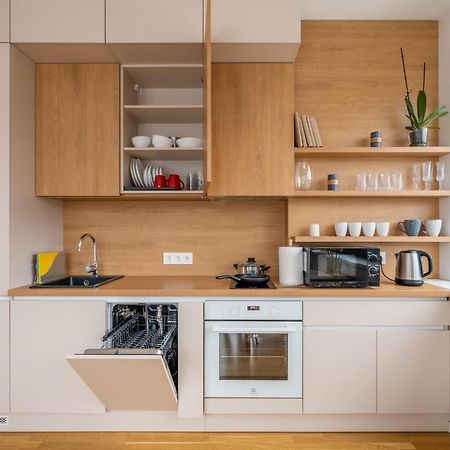 1-Bedroom Penthouse With Underground Parking Riga Eksteriør billede