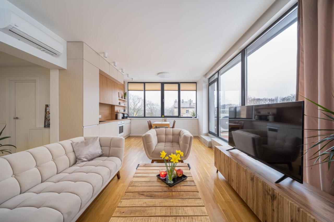 1-Bedroom Penthouse With Underground Parking Riga Eksteriør billede