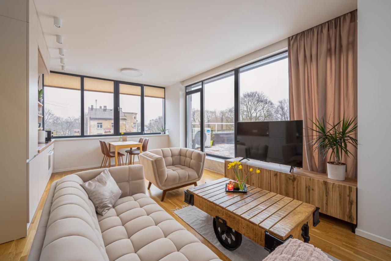 1-Bedroom Penthouse With Underground Parking Riga Eksteriør billede