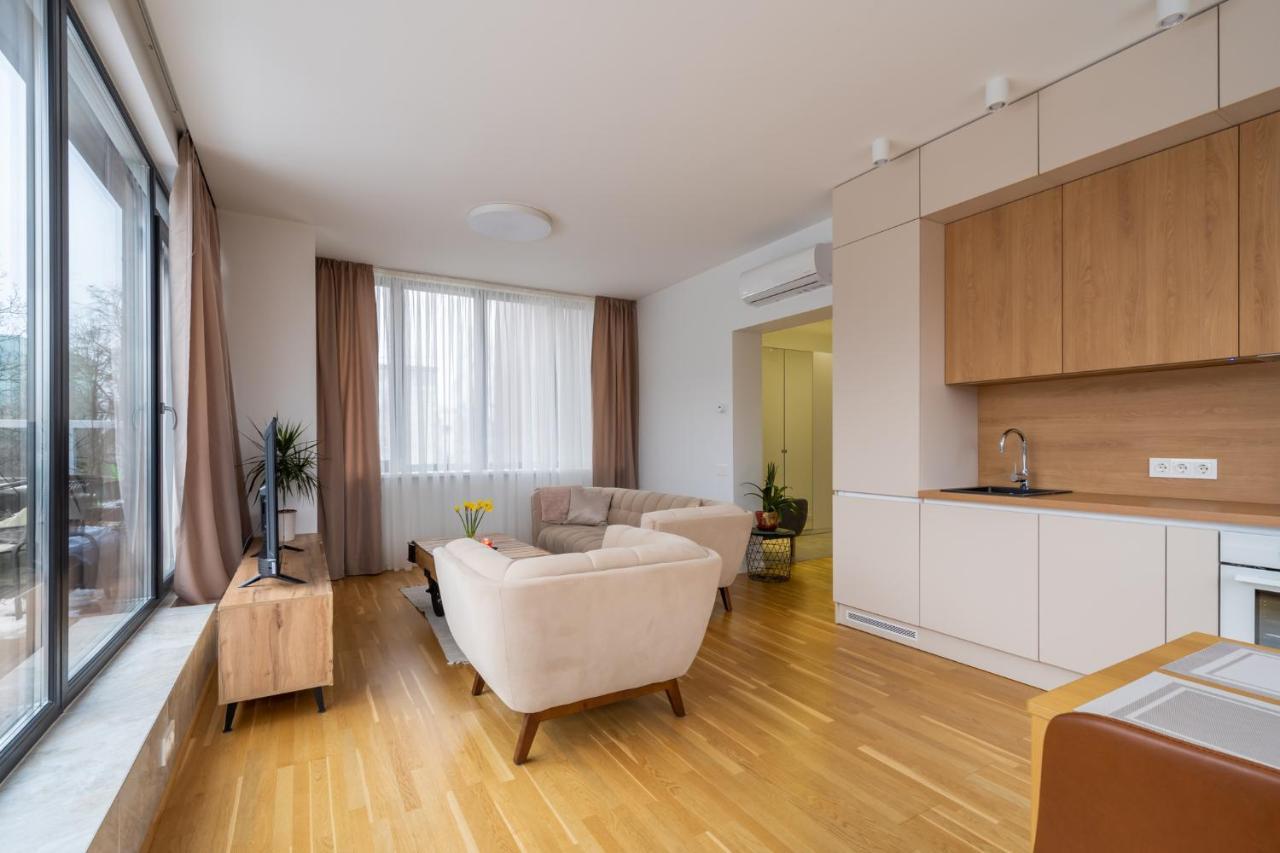 1-Bedroom Penthouse With Underground Parking Riga Eksteriør billede